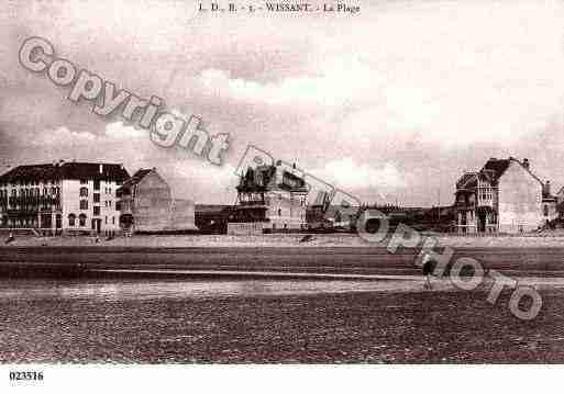 Ville de WISSANT, carte postale ancienne