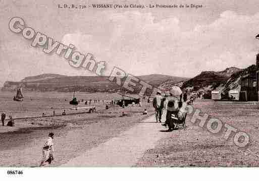 Ville de WISSANT, carte postale ancienne