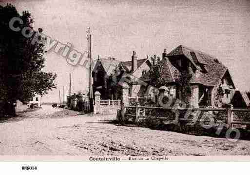 Ville de AGONCOUTAINVILLE, carte postale ancienne