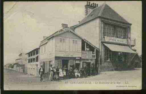 Ville de AGONCOUTAINVILLE, carte postale ancienne
