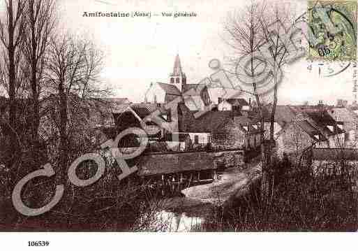 Ville de AMIFONTAINE, carte postale ancienne