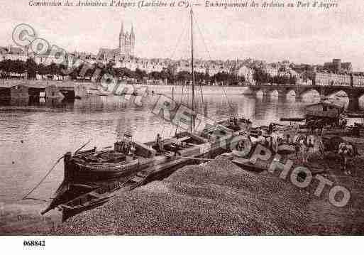 Ville de ANGERS, carte postale ancienne