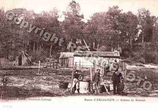 Ville de ARCACHON, carte postale ancienne