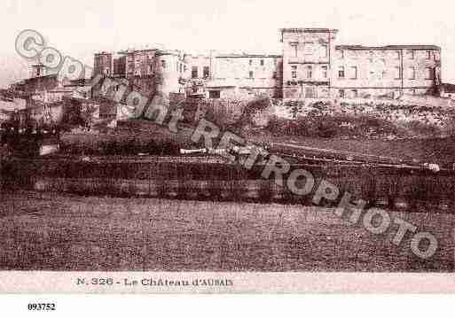 Ville de AUBAIS, carte postale ancienne