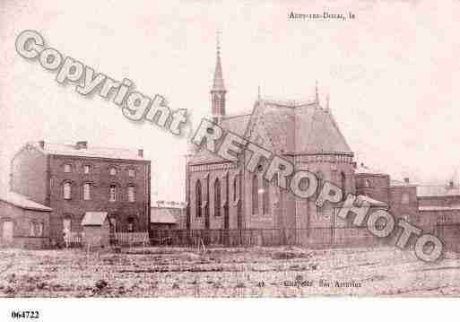 Ville de AUBY, carte postale ancienne