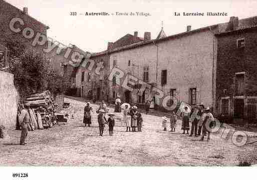 Ville de AUTREVILLESURMOSELLE, carte postale ancienne