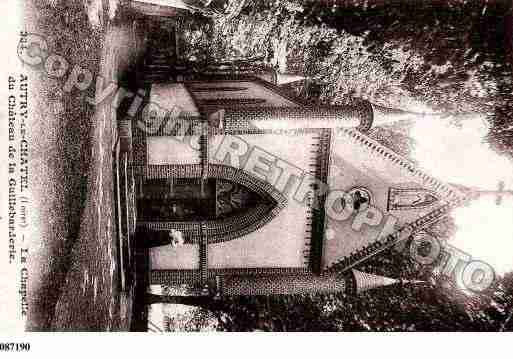 Ville de AUTRYLECHATEL, carte postale ancienne