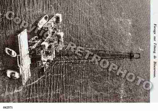 Ville de BISCARROSSE, carte postale ancienne