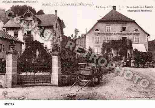 Ville de BONHOMME(LE), carte postale ancienne