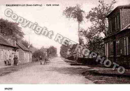 Ville de BOSCGEFFROY, carte postale ancienne