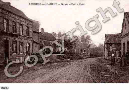 Ville de BOUBERSSURCANCHE, carte postale ancienne