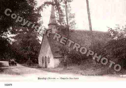 Ville de BOUHY, carte postale ancienne