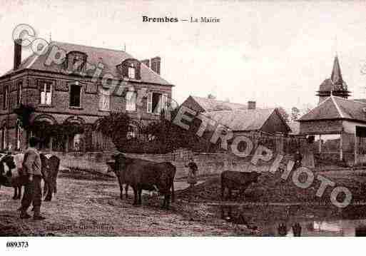Ville de BROMBOS, carte postale ancienne
