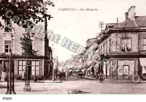 Ville de CARENTAN, carte postale ancienne