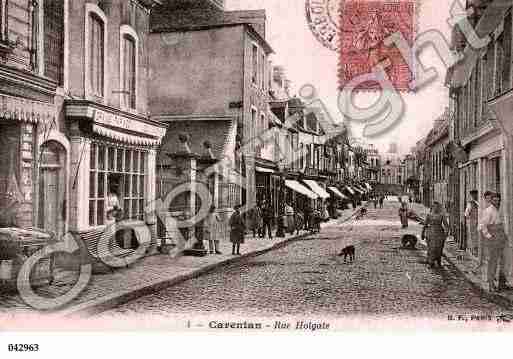 Ville de CARENTAN, carte postale ancienne