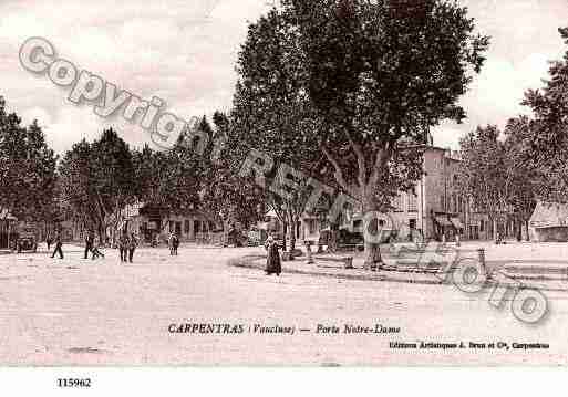 Ville de CARPENTRAS, carte postale ancienne