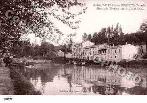 Ville de CASTETSENDORTHE, carte postale ancienne