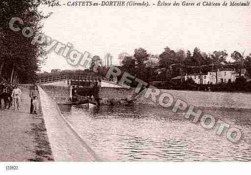 Ville de CASTETSENDORTHE, carte postale ancienne