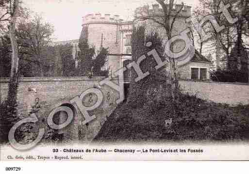 Ville de CHACENAY, carte postale ancienne