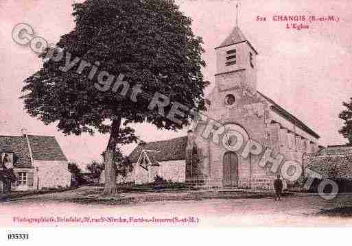 Ville de CHANGISSURMARNE, carte postale ancienne