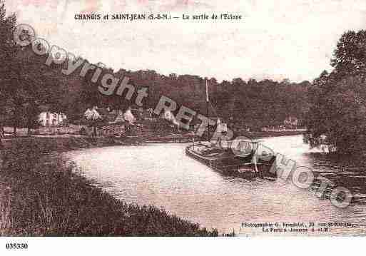 Ville de CHANGISSURMARNE, carte postale ancienne