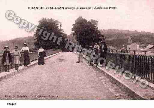 Ville de CHANGISSURMARNE, carte postale ancienne