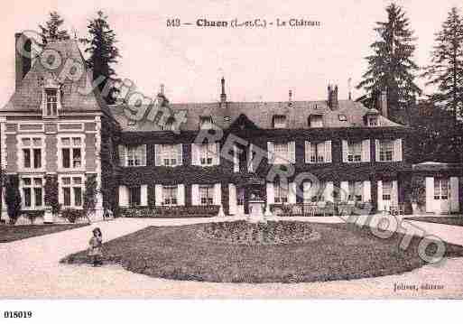 Ville de CHAON, carte postale ancienne