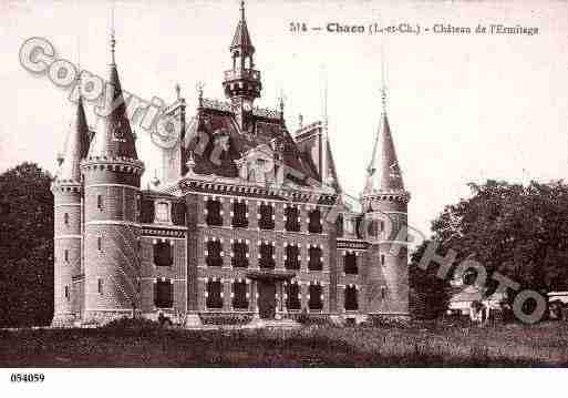 Ville de CHAON, carte postale ancienne