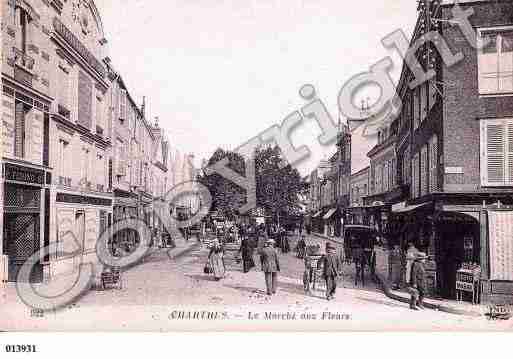 Ville de CHARTRES, carte postale ancienne