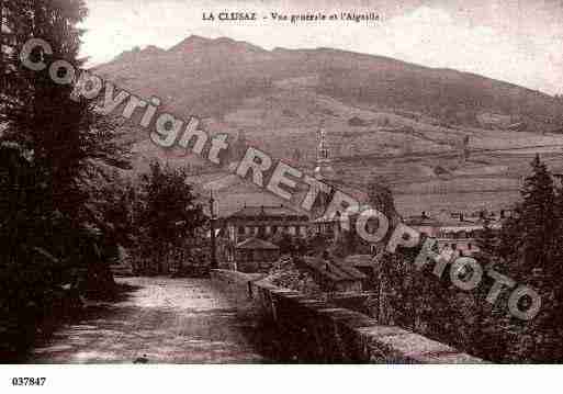 Ville de CLUSAZ(LA), carte postale ancienne