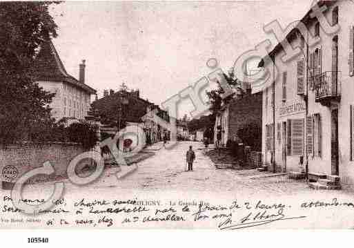 Ville de COLIGNY, carte postale ancienne