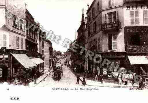 Ville de COMPIEGNE, carte postale ancienne