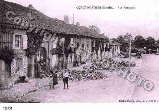 Ville de CONDENORTHEN, carte postale ancienne