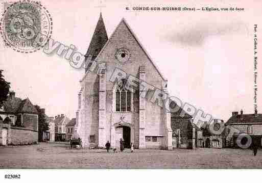 Ville de CONDESURHUISNE, carte postale ancienne