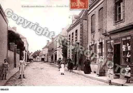 Ville de CONDESURHUISNE, carte postale ancienne