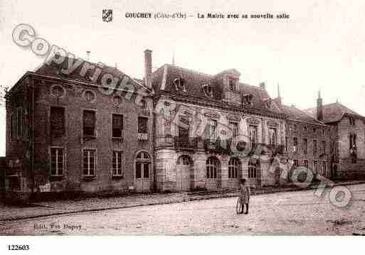 Ville de COUCHEY, carte postale ancienne