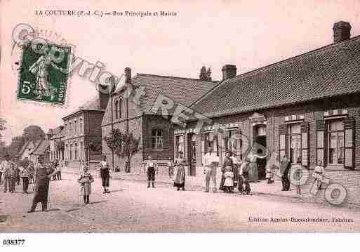 Ville de COUTURE(LA), carte postale ancienne