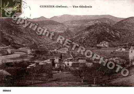 Ville de CURNIER, carte postale ancienne