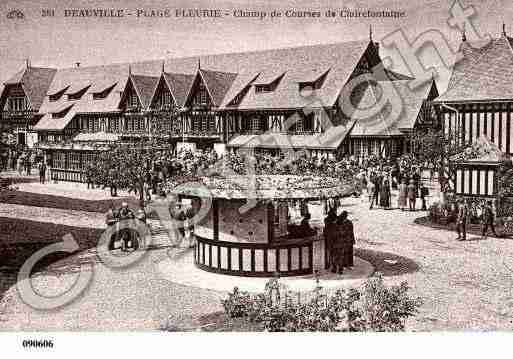 Ville de DEAUVILLE, carte postale ancienne Ville de DEAUVILLE, carte postale ancienne