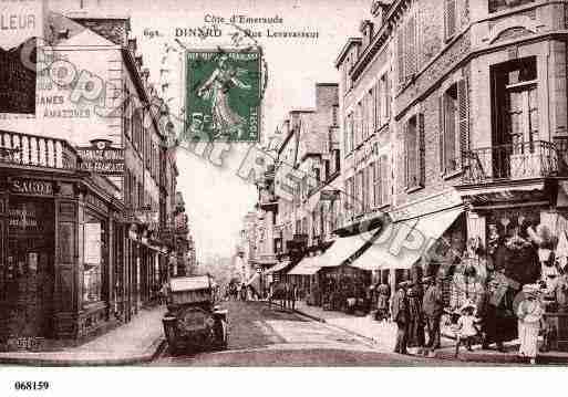 Ville de DINARD, carte postale ancienne