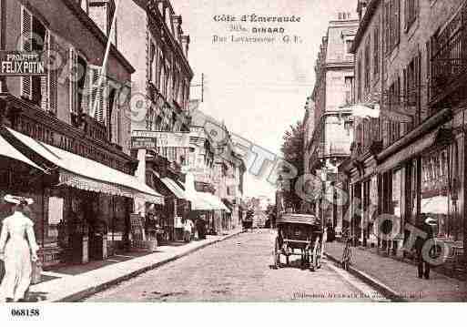 Ville de DINARD, carte postale ancienne