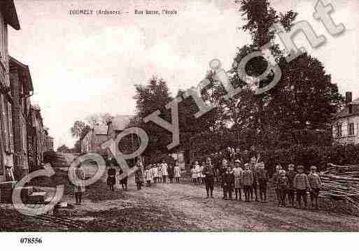 Ville de DOUMELY, carte postale ancienne