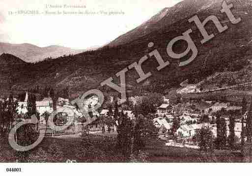 Ville de ENGOMER, carte postale ancienne