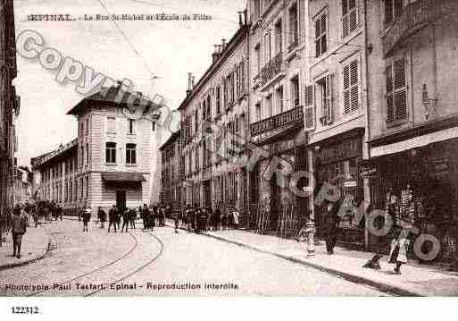 Ville de EPINAL, carte postale ancienne