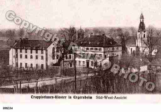 Ville de ERGERSHEIM, carte postale ancienne