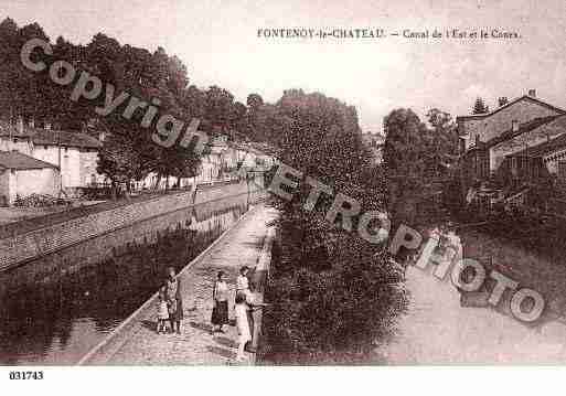 Ville de FONTENOYLECHATEAU, carte postale ancienne