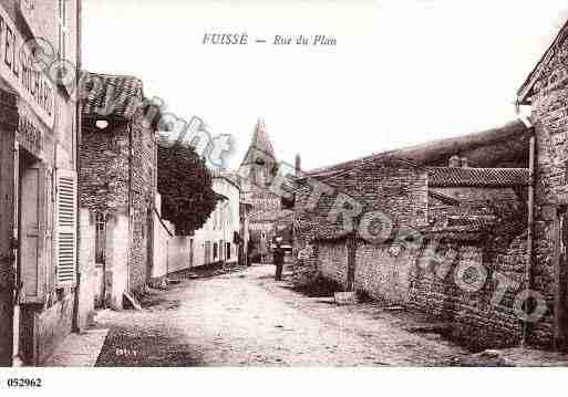 Ville de FUISSE, carte postale ancienne