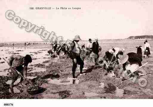 Ville de GRANVILLE, carte postale ancienne