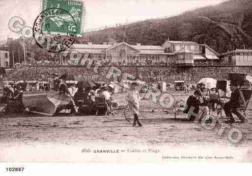 Ville de GRANVILLE, carte postale ancienne