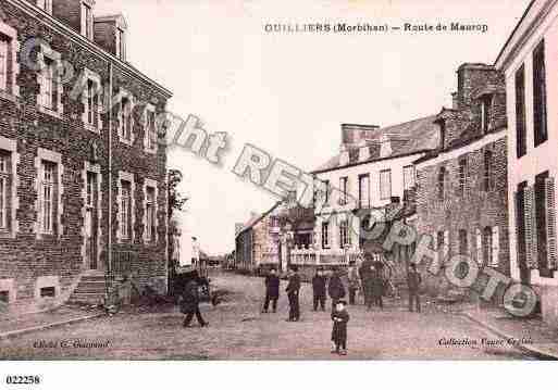 Ville de GUILLIERS, carte postale ancienne